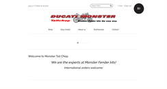Desktop Screenshot of ducatimonstertailchop.com